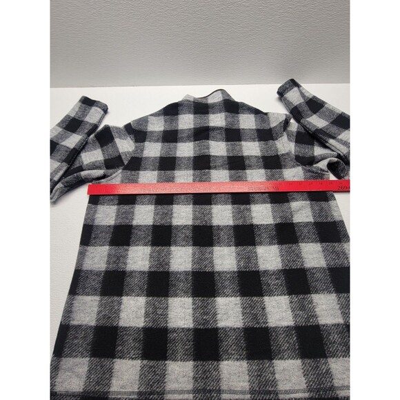 John Wayne Timeless Classic Fleece Pullover Plaid Wolly Jacket Men’s Size L - Picture 3 of 12